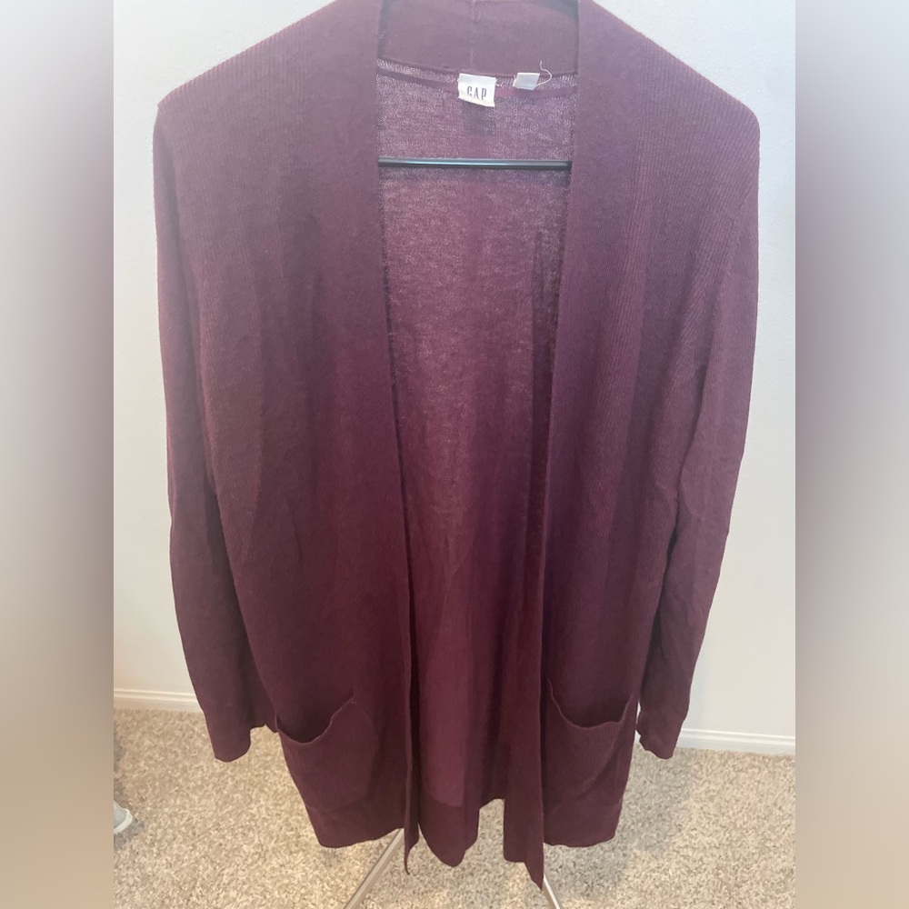 GAP Burgundy Sweater
